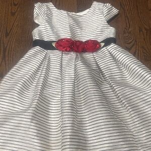 NAME YOUR PRICE 💥 Jayne Copeland White and Black Striped Dress